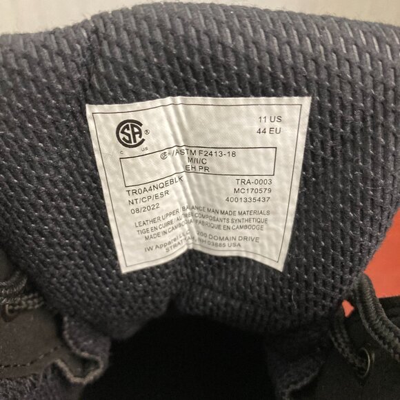 Terra Sentry 2020 Workboots Size 11 - Picture 6 of 10